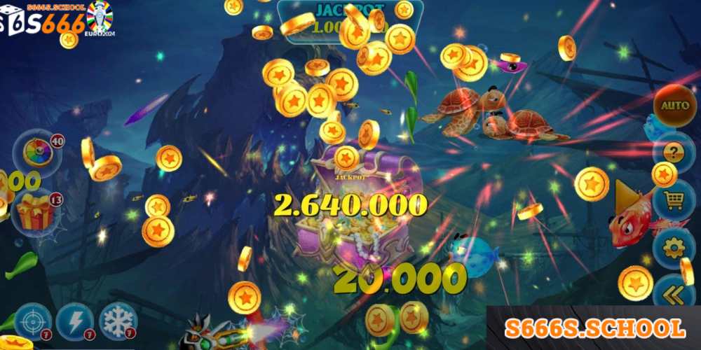 Các mức độ bắn cá với từng đối tượng chơi